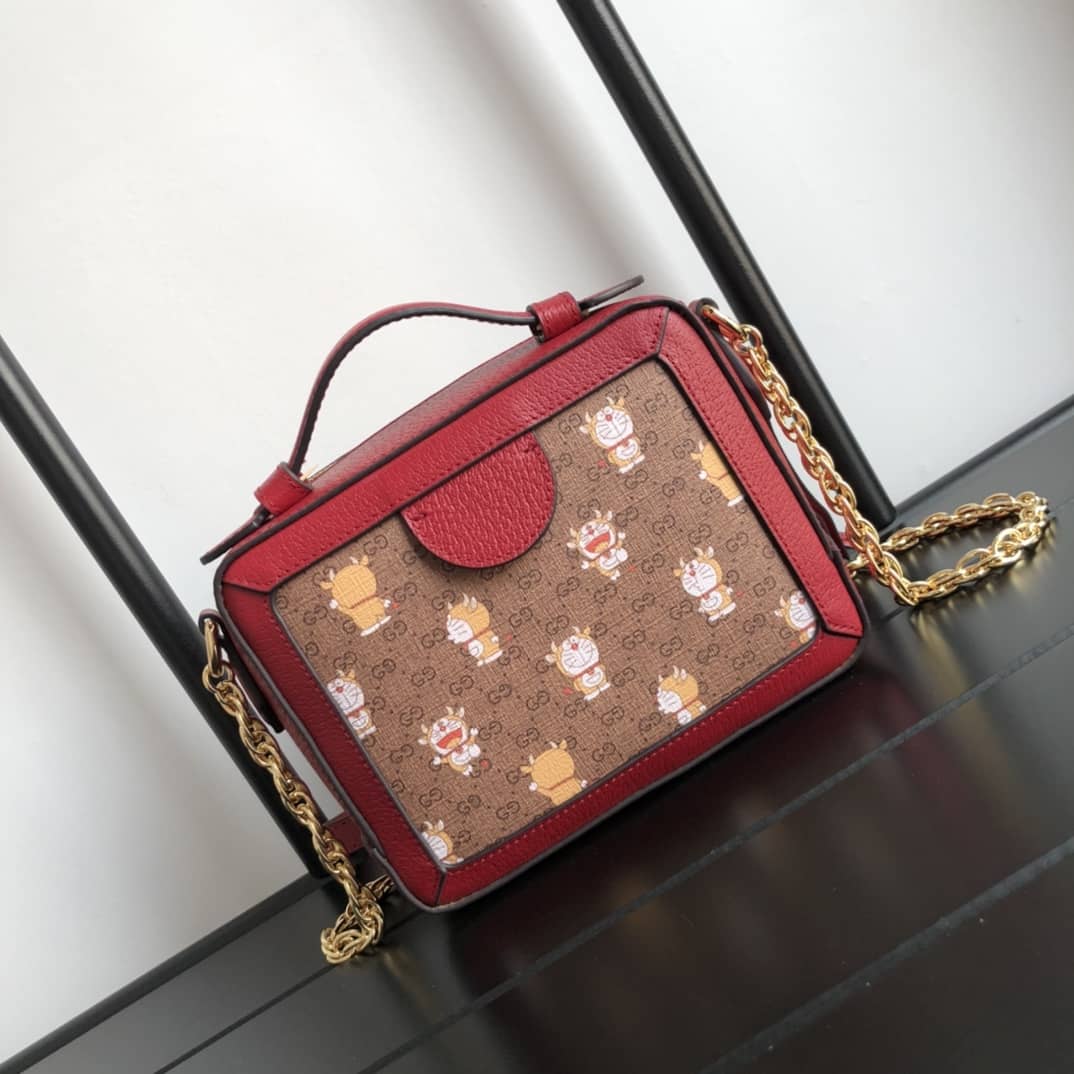 Gvc*1 Doraemon GG Svp*me Collaboration Camera Bag Replica 655596