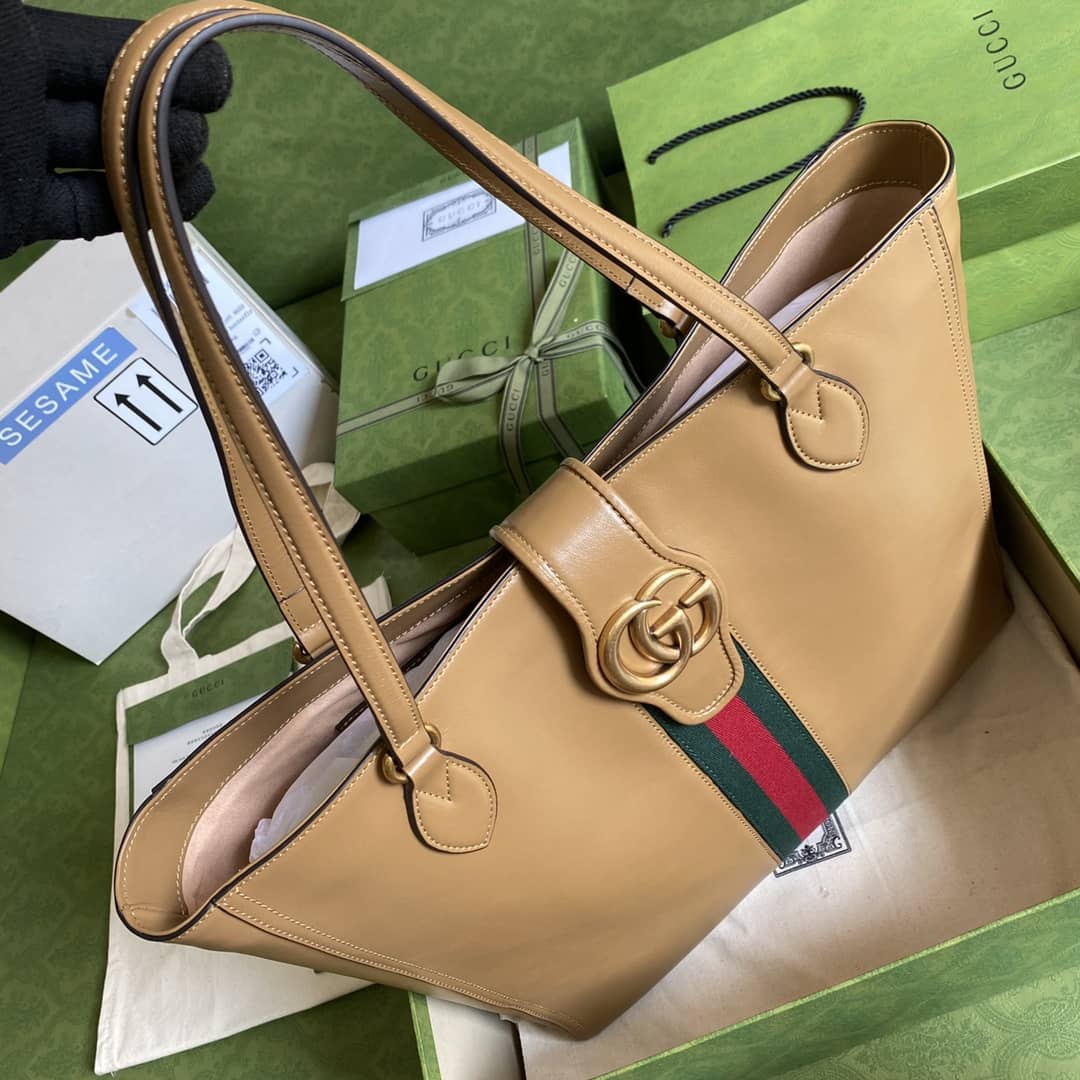 Gvc*1 Double G Medium Tote Replica 649577