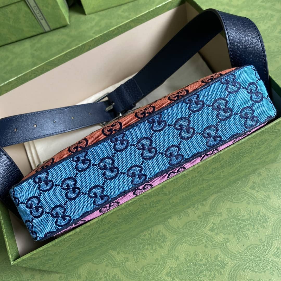 Gvc*1 GG Multicolor Belt Bag Replica 658657