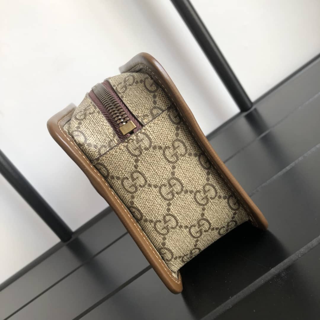 Gvc*1 Mens GG Interlocking Travel Pouch Replica 625764