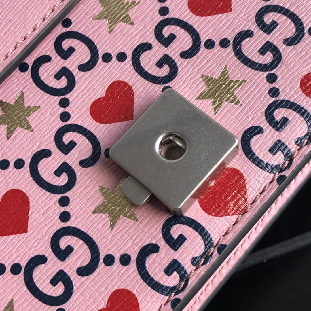 Gvc*1 Dionysus Dupe GG Svp*me Dionysus 2way Mini Chain Shoulder Bag  Pink 421970