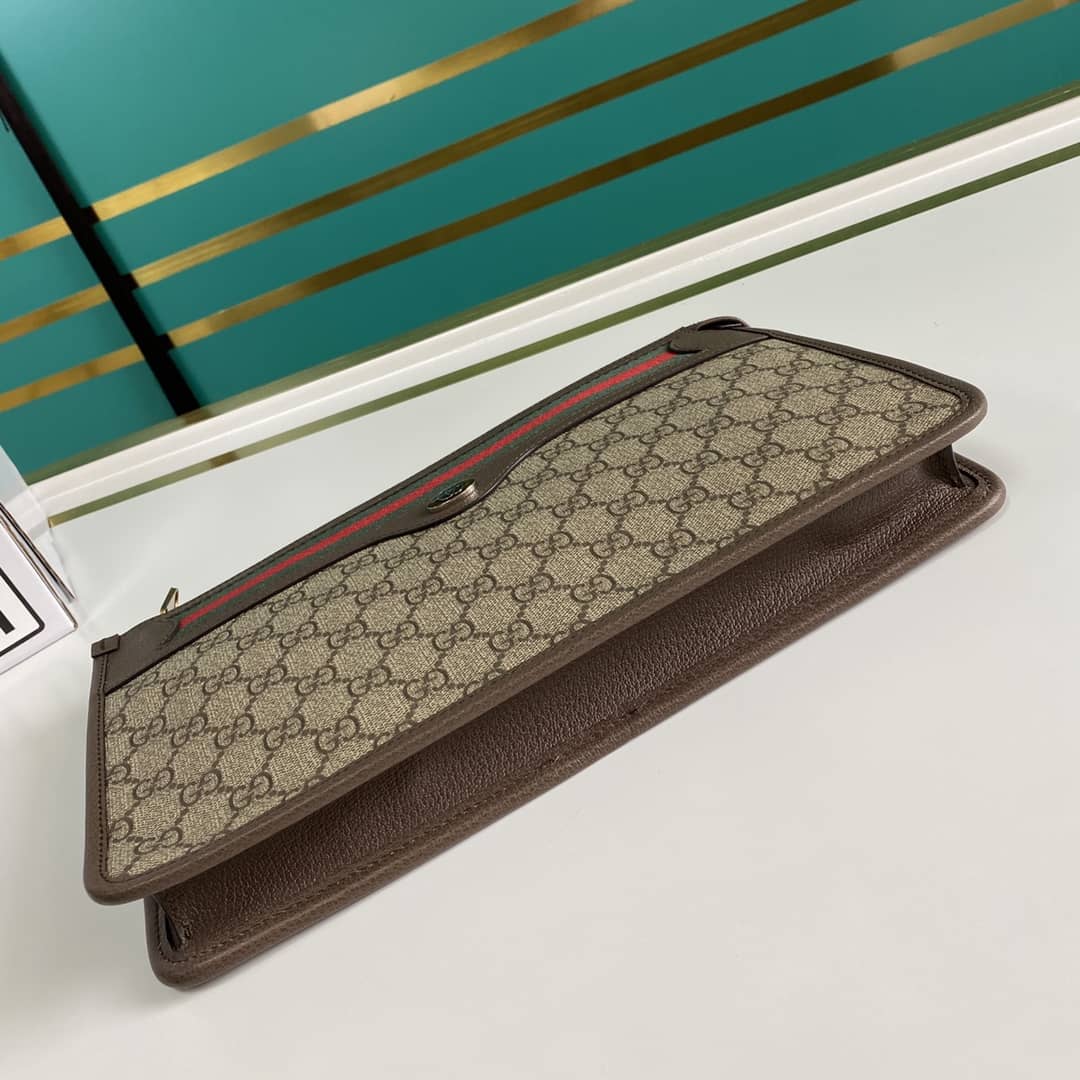 Gvc*1 GG Svp*me Ophidia Canvas Clutch Replica 597619