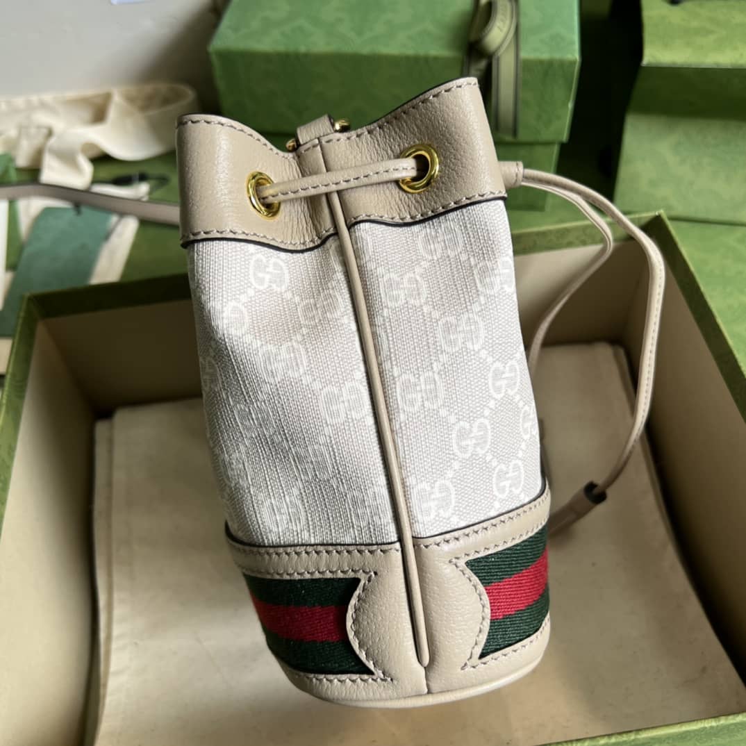 Gvc*1 Ophidia Mini GG Svp*me 550620 Replica Bucket Bag