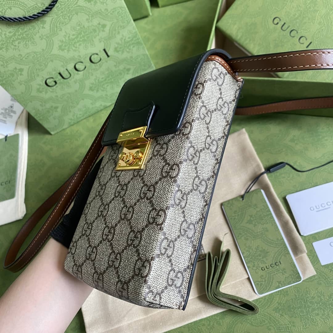 Gvc*1 Padlock Mini Phone Bag Replica 658229