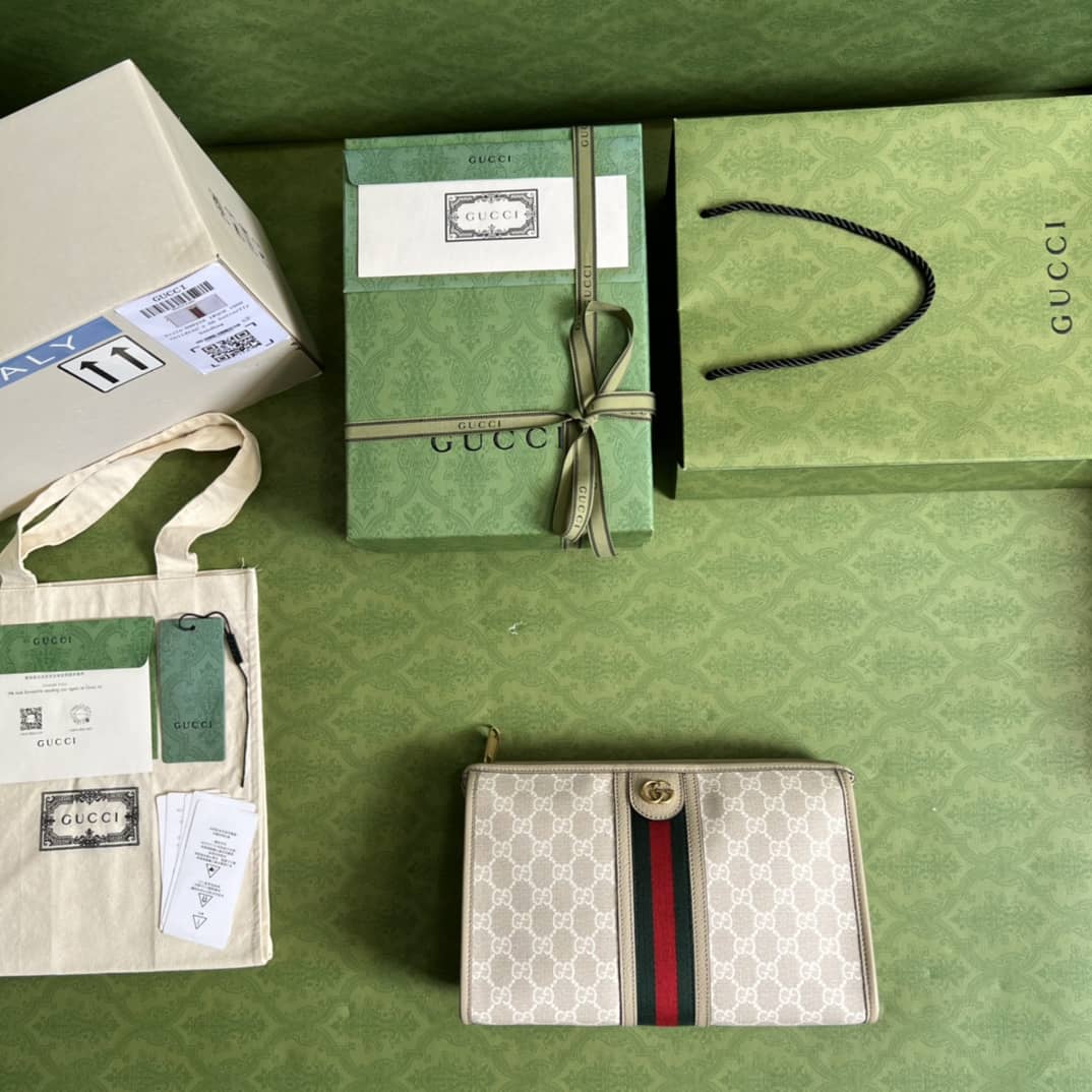 Gvc*1 Ophidia GG Toiletry Case 598234 Replica Clutch