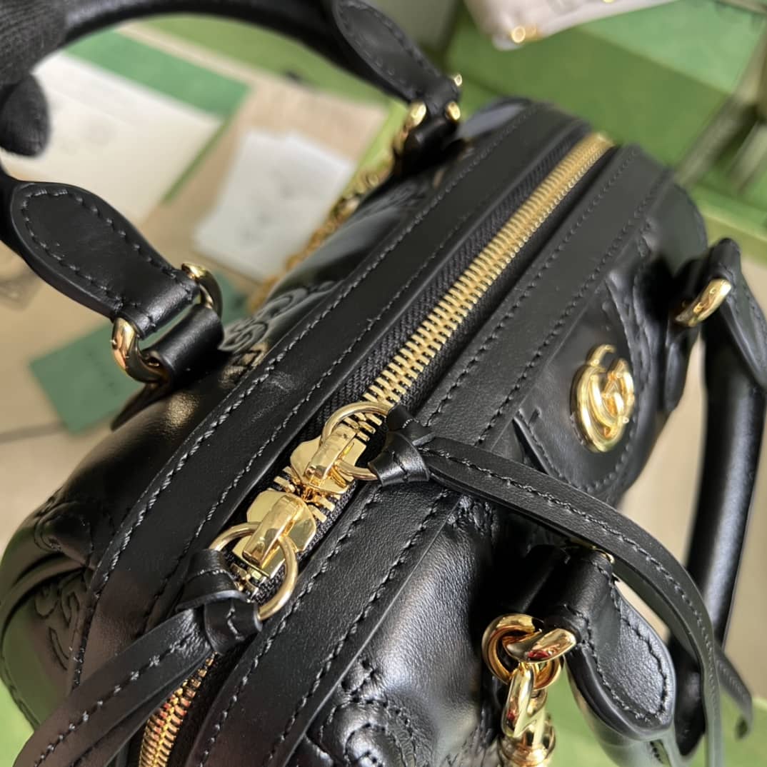 Gvc*1 GG Matelassé Leather Top Handle Shoulder Bag 702251 Replica