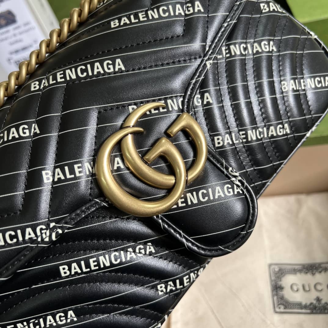 Gvc*1 Marmont GG Small matelassé Shoulder Bag Replica 443497