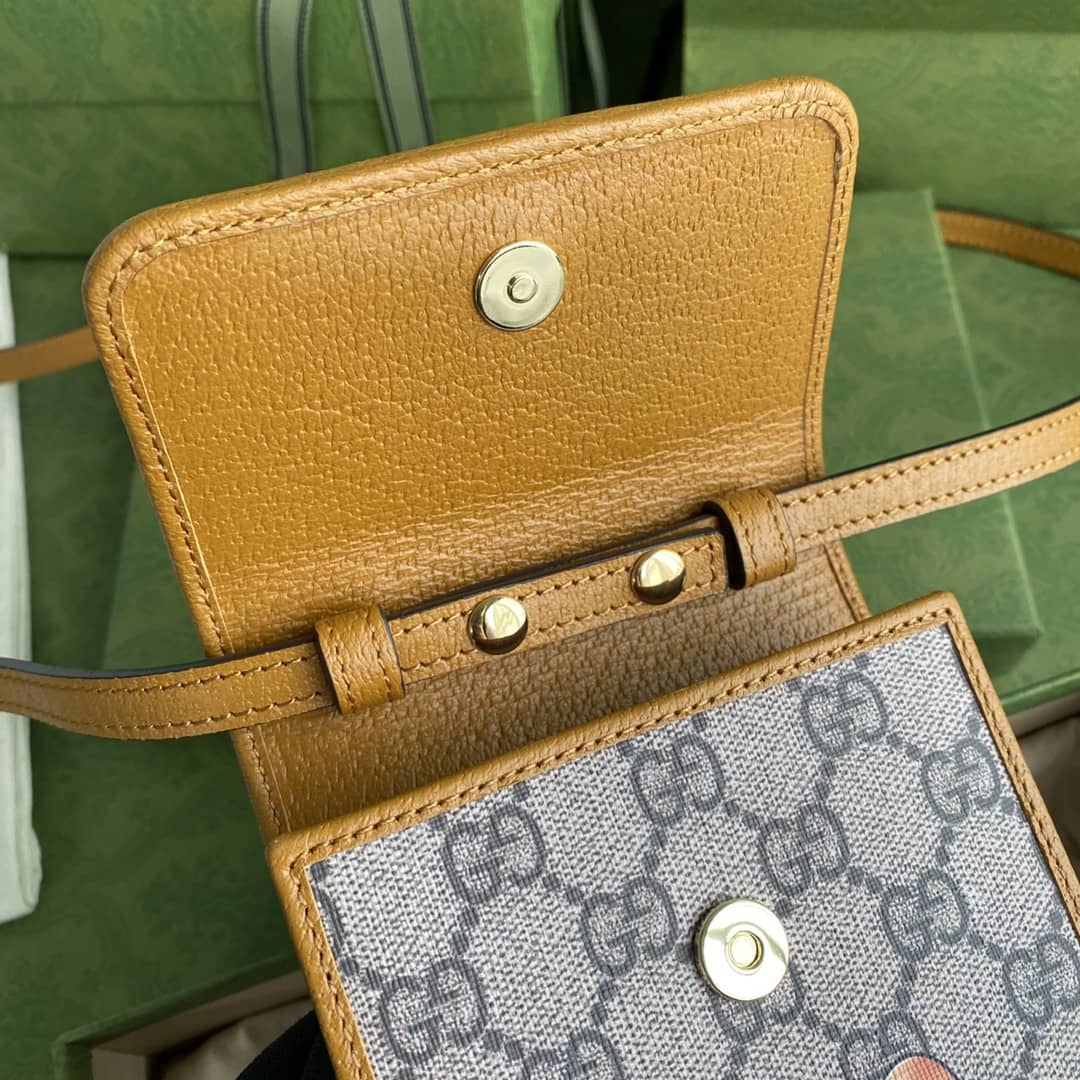 Kai x Gvc*1 Mini Canvas Phone Bag Replica 647805