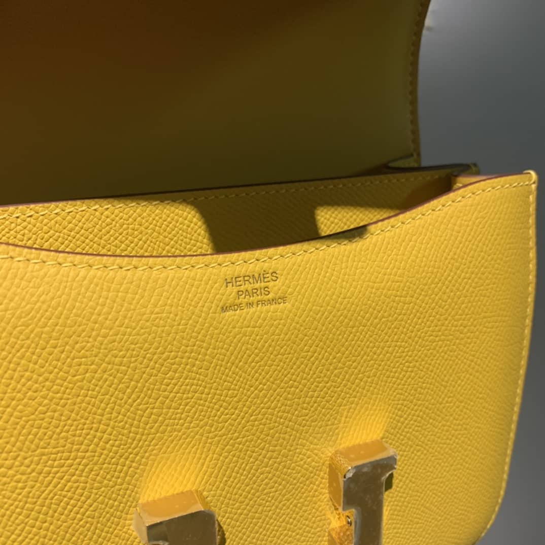 H**me5 Replica Constance Bag 18CM Epsom Leather