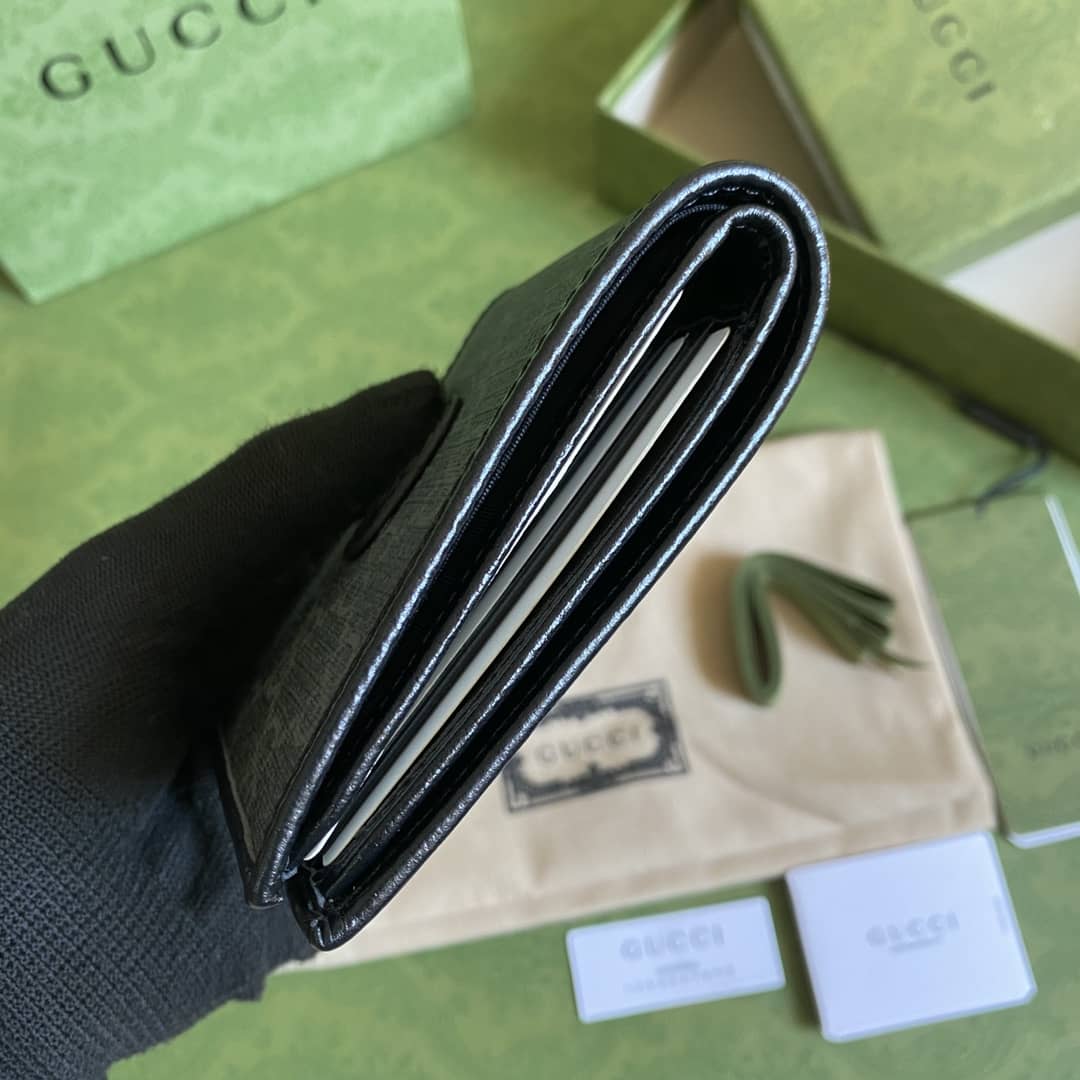 Gvc*1 Interlocking GG Svp*me Wallet Replica 671652