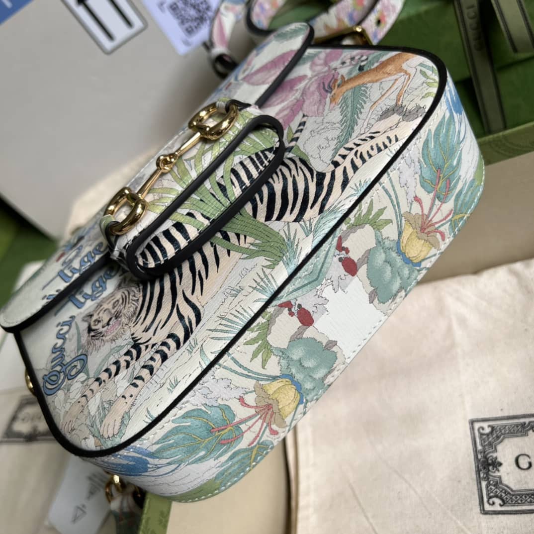 Gvc*1 Horsebit Bag Dupe Tiger 1955 Mini Bag 677266