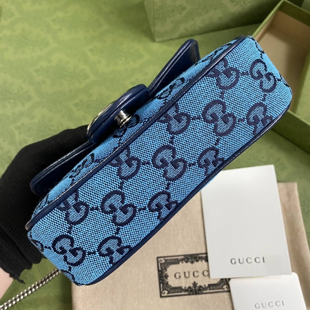Gvc*1 GG Marmont Matelassé Mini Crossbody Bag Replica 476433