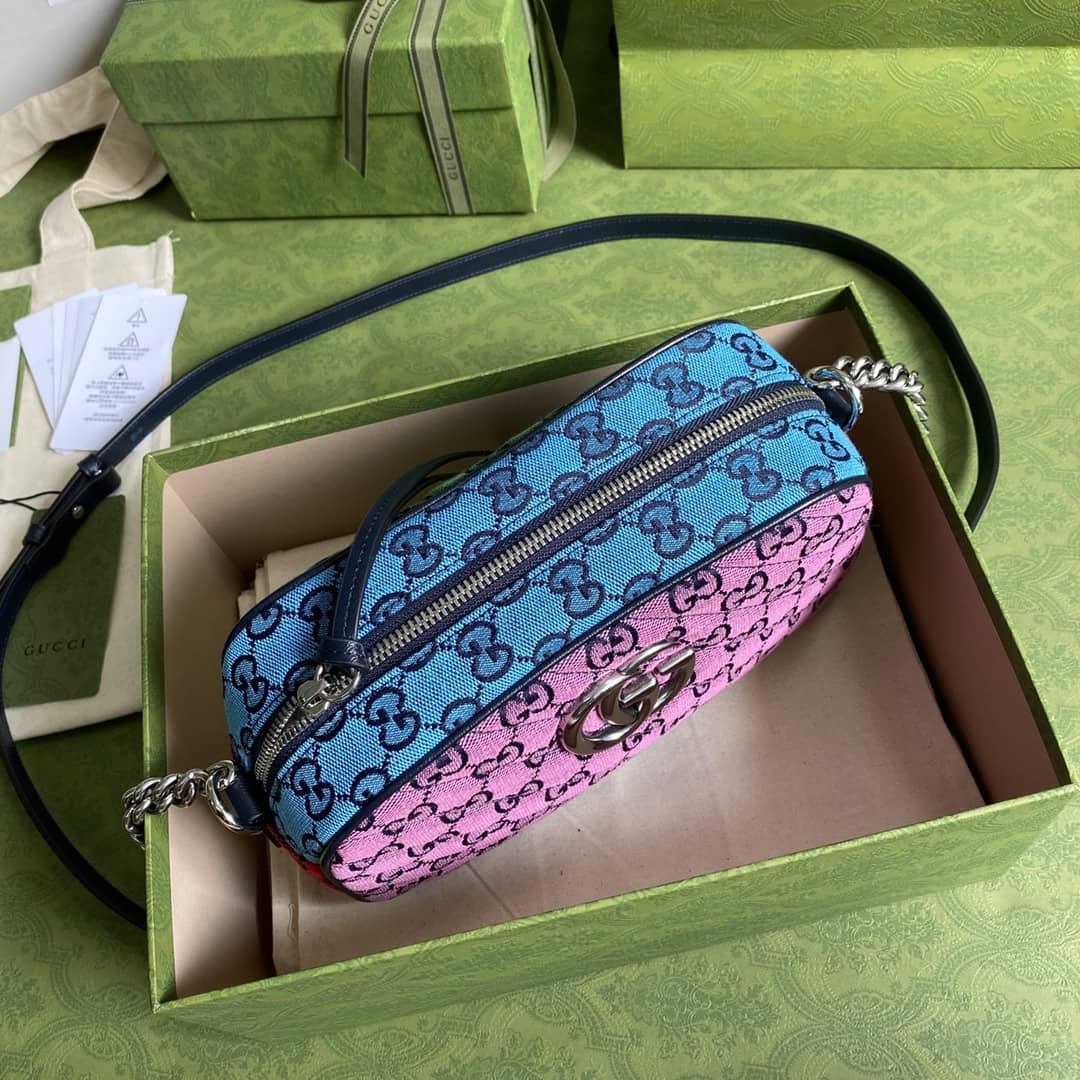 Gvc*1 Marmont Dupe GG Small Matelassé Shoulder Bag Replica 447632