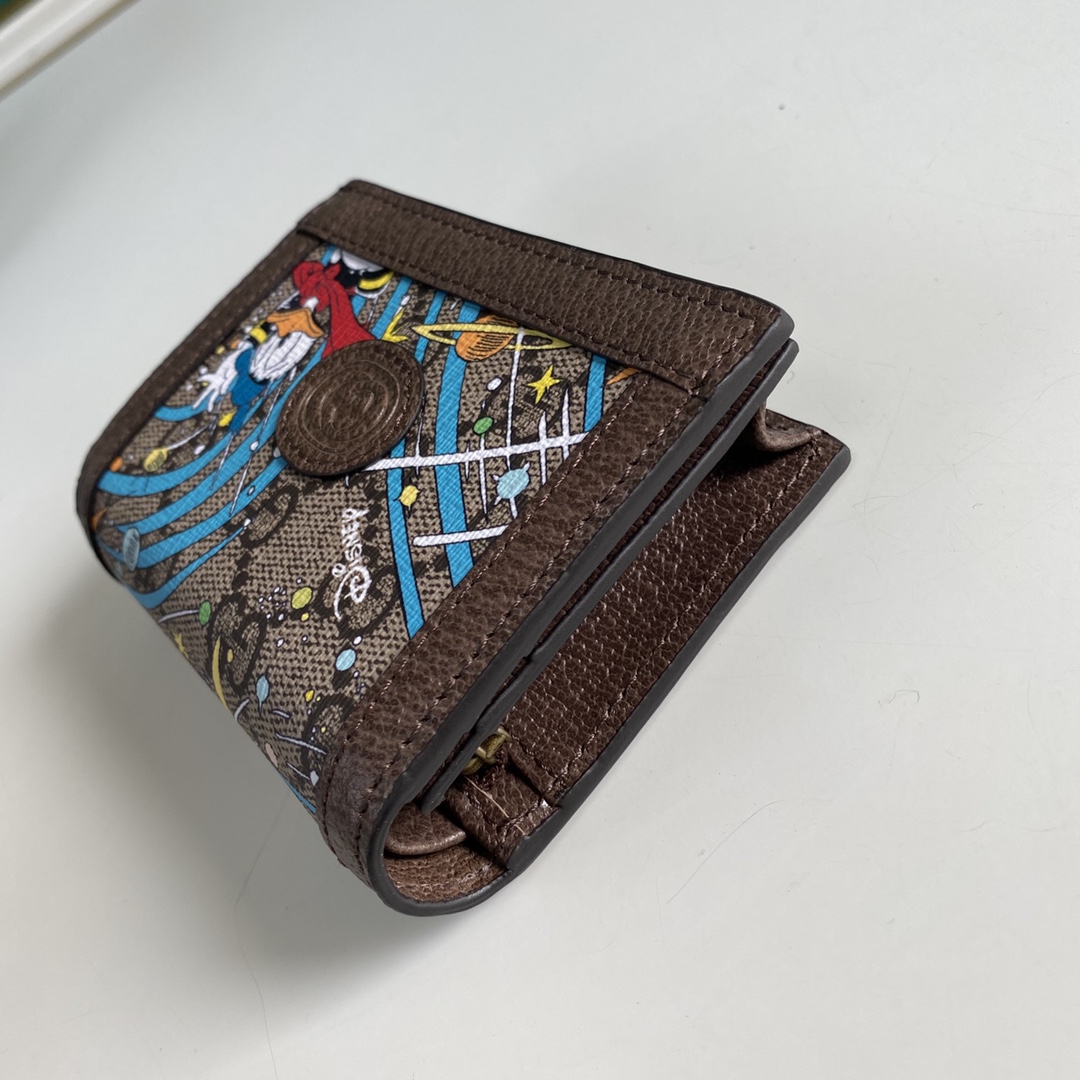 Gvc*1 Disney Donald Duck Compact Wallet Replica 648121