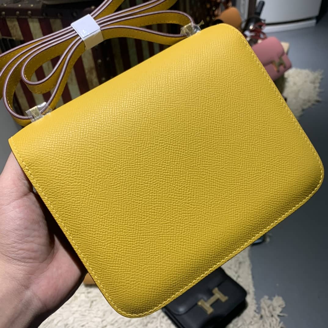 H**me5 Replica Constance Bag 18CM Epsom Leather