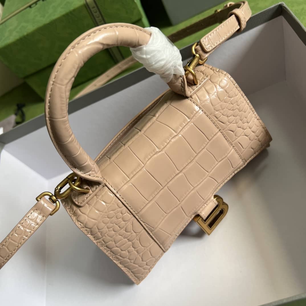 Gvc*1 Ba1en*iaga Hourglass Top-handle Tote Bag 5928331 Replica