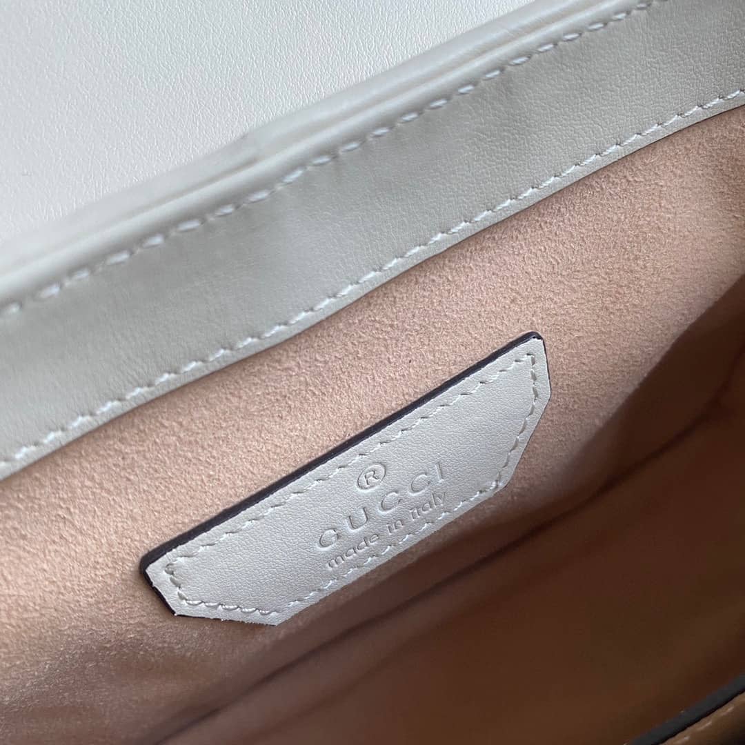 Gvc*1 GG Marmont Canvas Mini Top Handle Crossbody Bag 583571 Replica