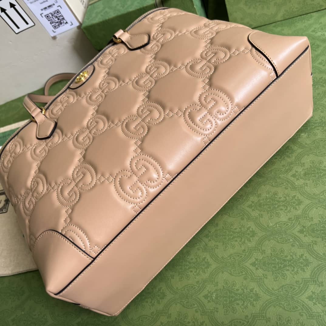 Gvc*1 GG Matelassé Leather Medium Tote Bag 631685 Replica