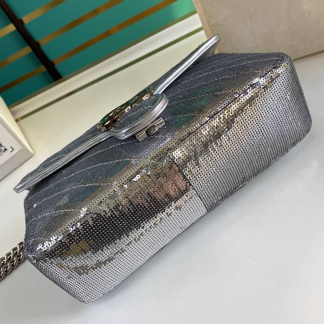 Gvc*1 Marmont GG Small matelassé Shoulder Bag Replica 443497