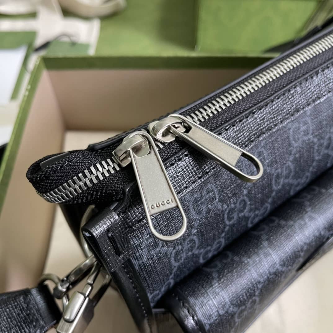 Gvc*1 Interlocking G Messenger Bag Replica 674164