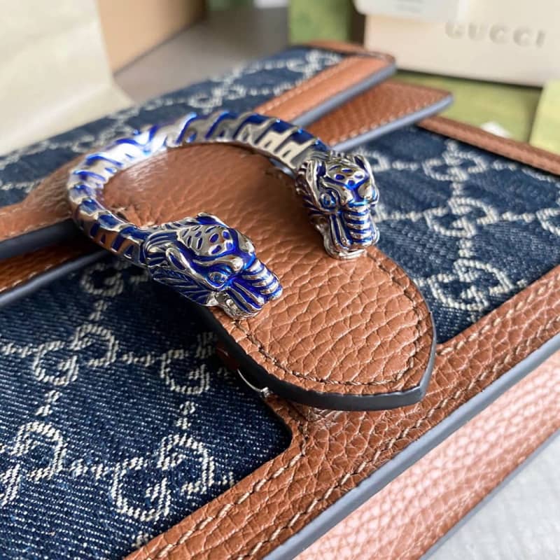 Gvc*1 GG Svp*me Dionysus 2way Mini Chain Shoulder Bag Replica Blue 421970