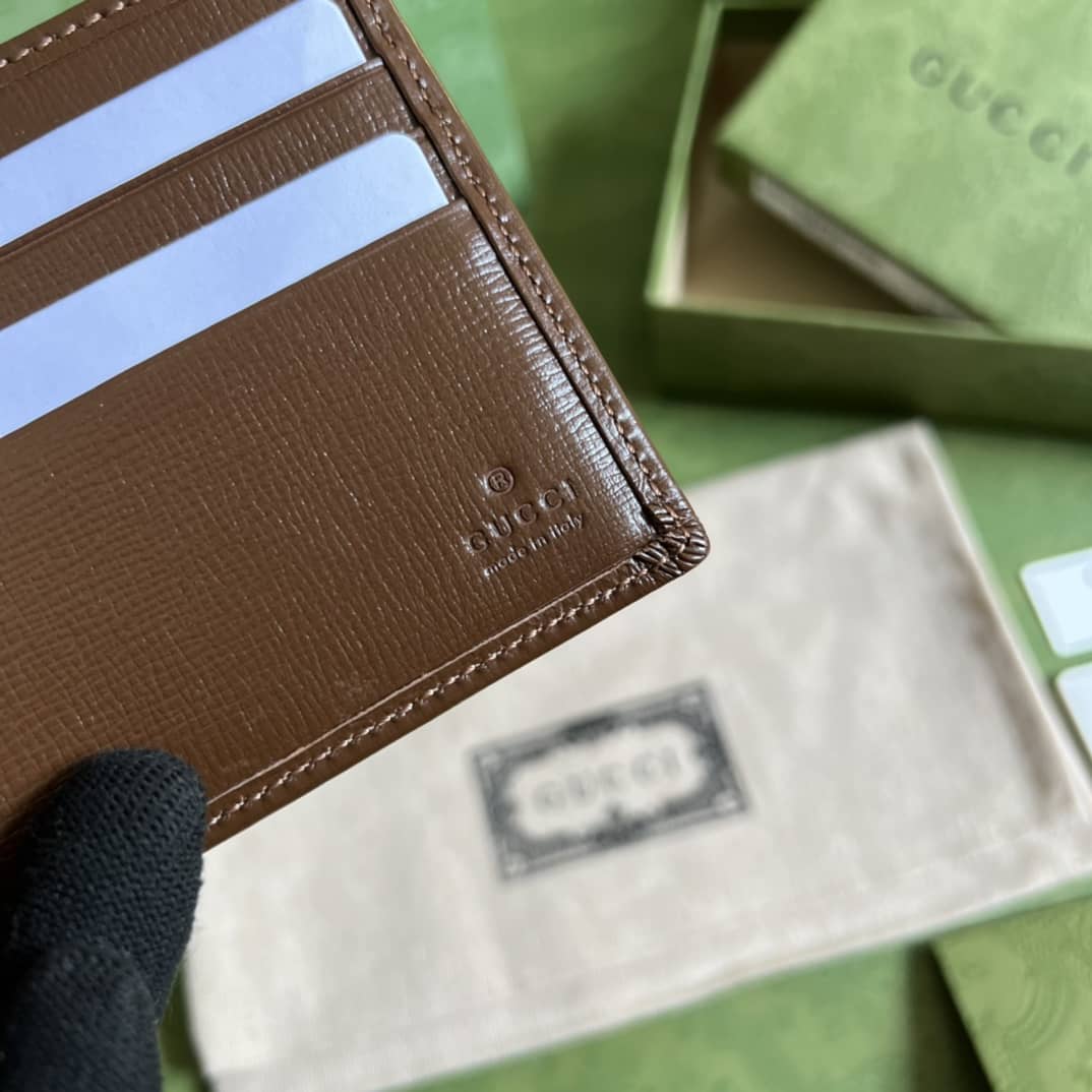 Gvc*1 Interlocking GG Svp*me Wallet Replica 671652