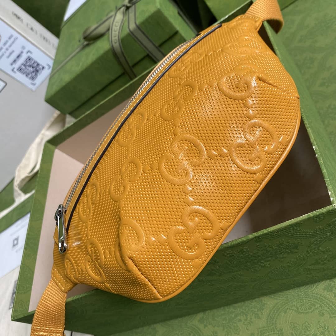 Gvc*1 GG Embossed Belt Bag Replica 658582