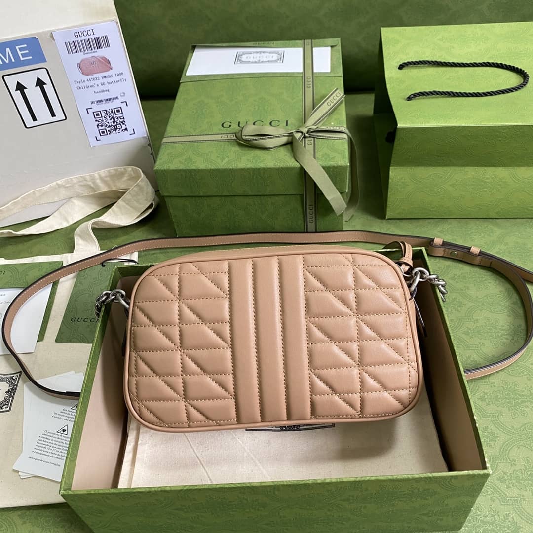 Gvc*1 Marmont Dupe GG Small Matelassé Shoulder Bag Replica 447632