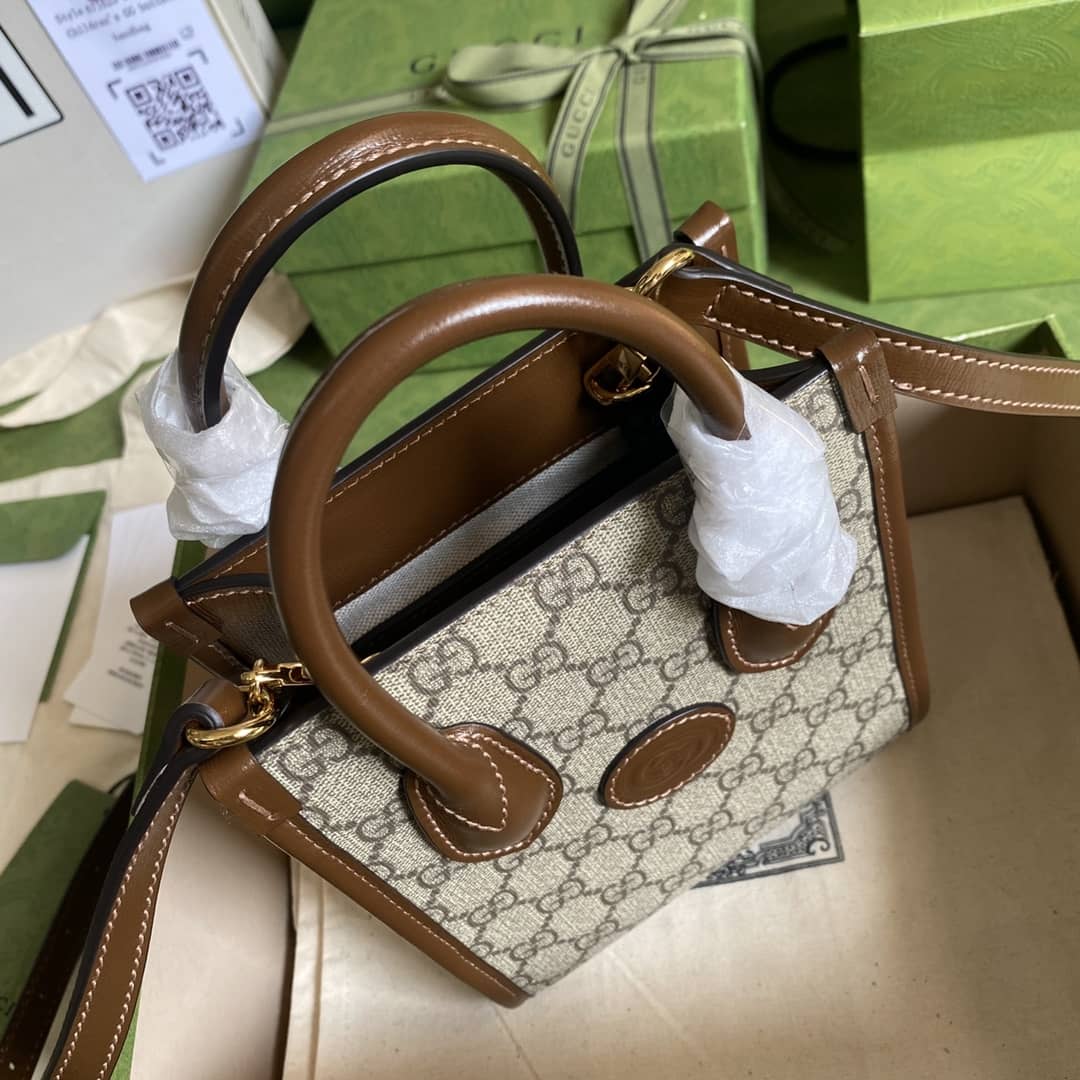 Gvc*1 Interlocking G Mini Tote Replica 671623