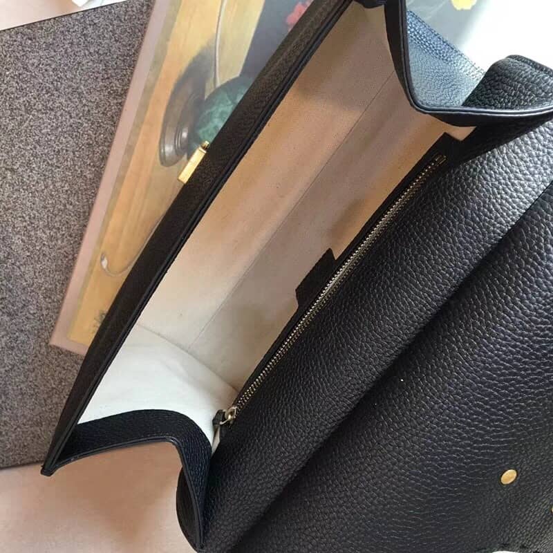 Gvc*1 GG Marmont 2Way Shoulder Bag Replica Black 421890