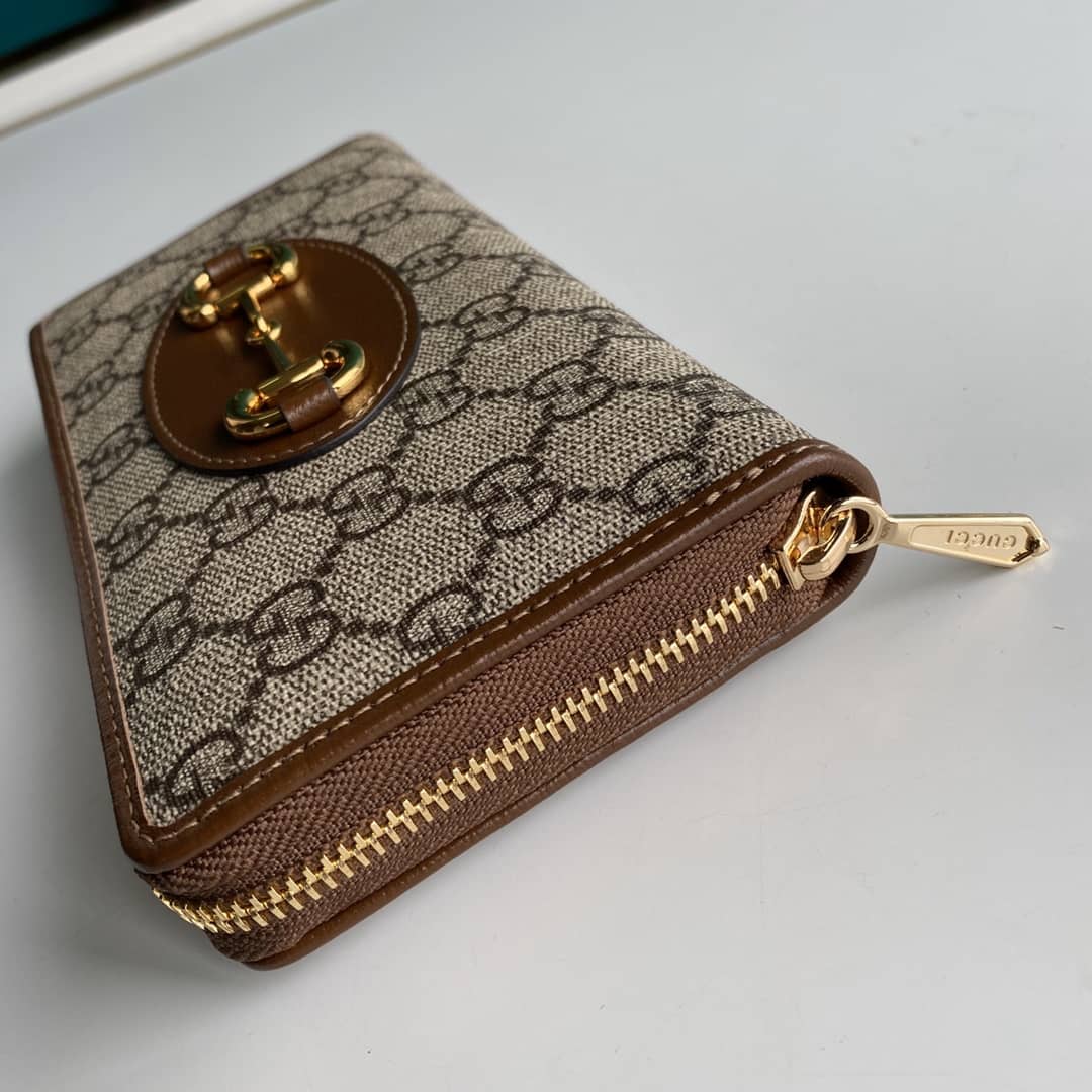 Gvc*1 Horsebit 1955 Zip Around Wallet 621889 Replica