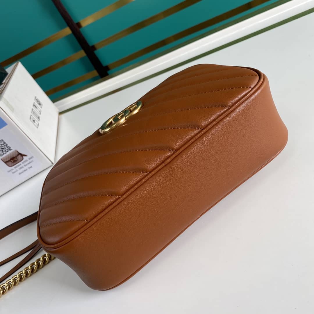Gvc*1 Marmont Dupe GG Small Matelassé Shoulder Bag Replica 447632