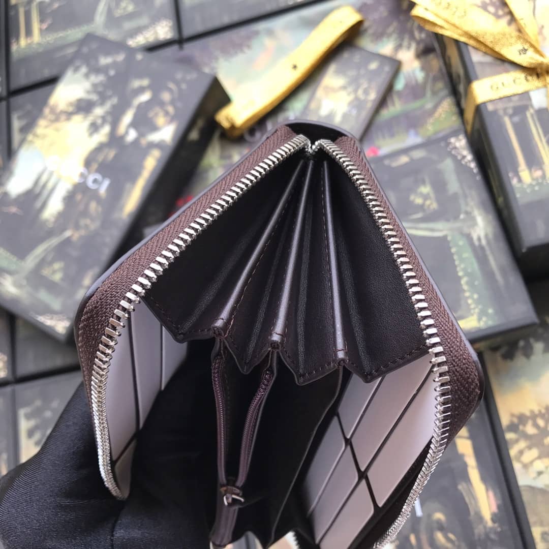 Gvc*1 Web GG Svp*me Around Zip Wallet Replica 408831