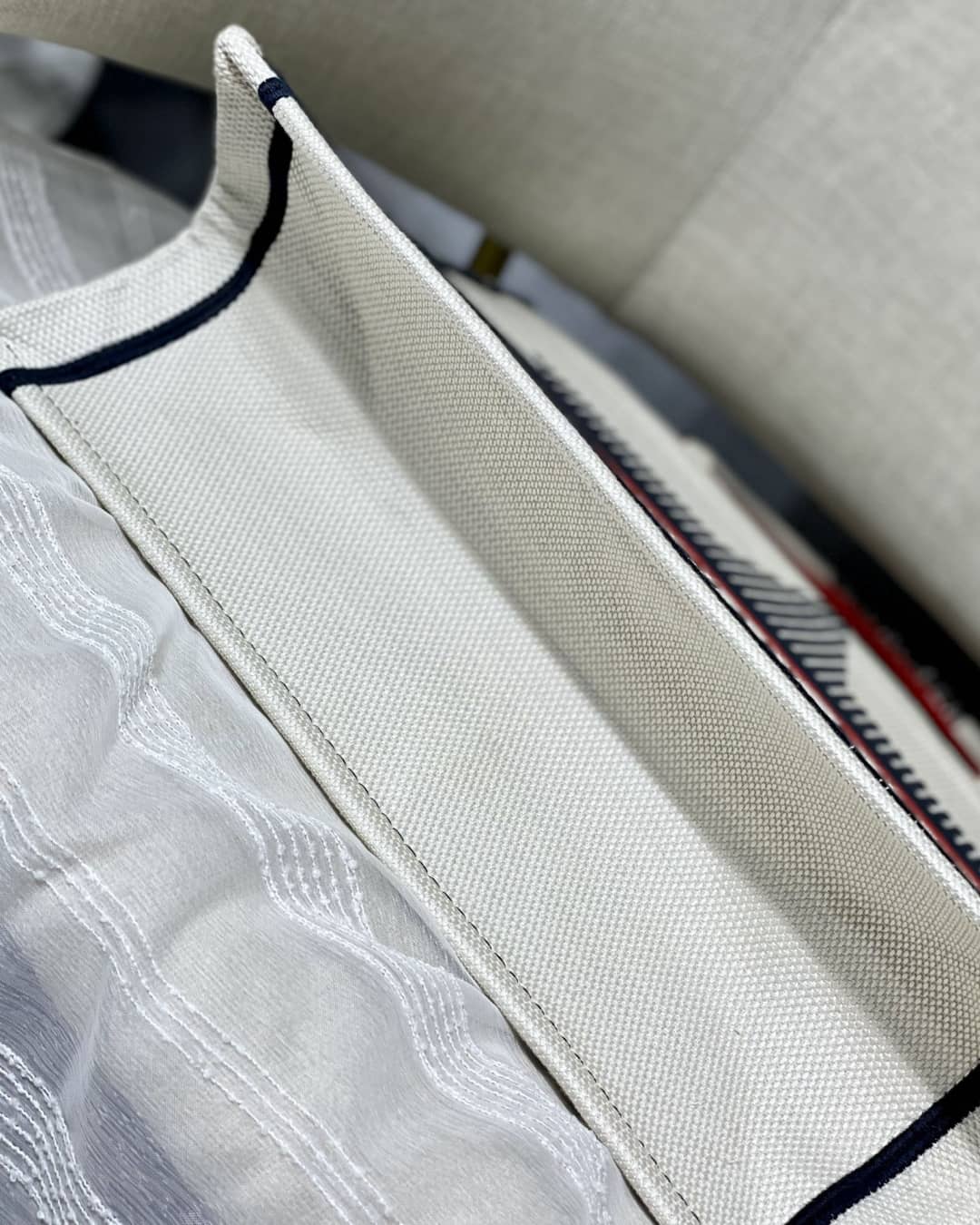 D10r Dupe CD Book Embroidery Tote Bag