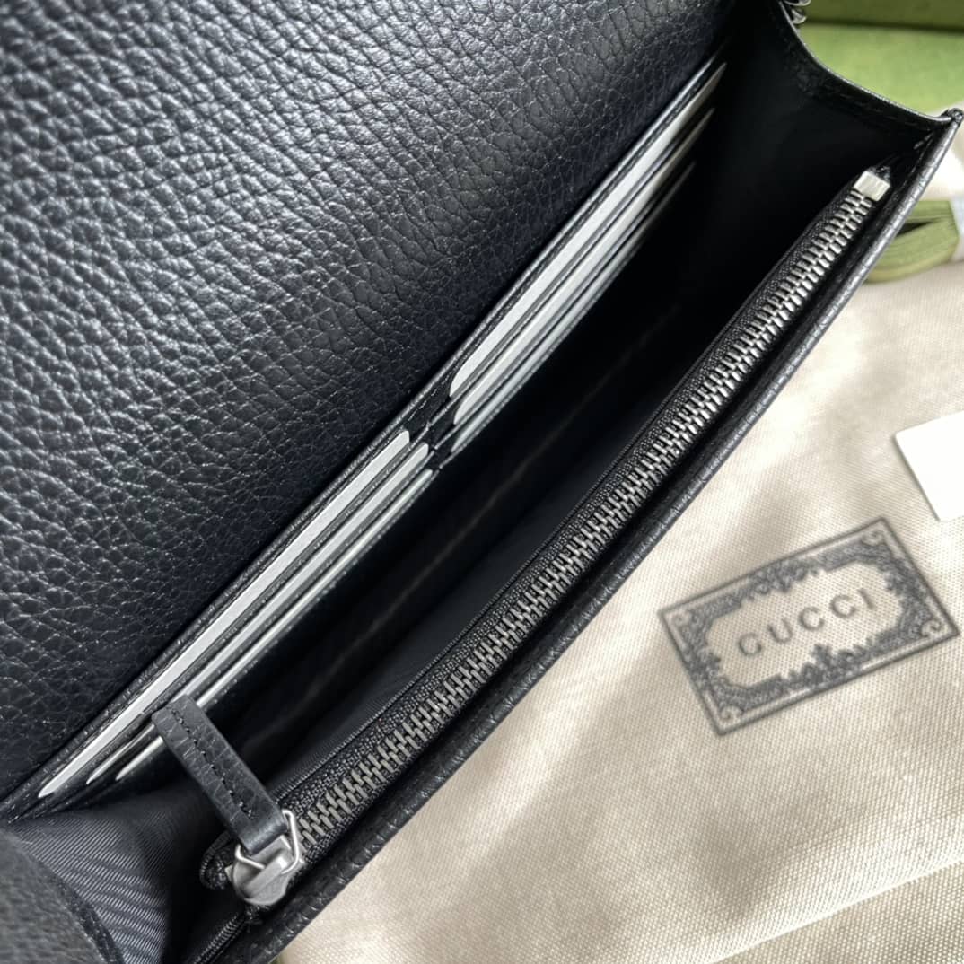 Gvc*1 Marmont GG Leather Mini Chain Bag Replica 497985