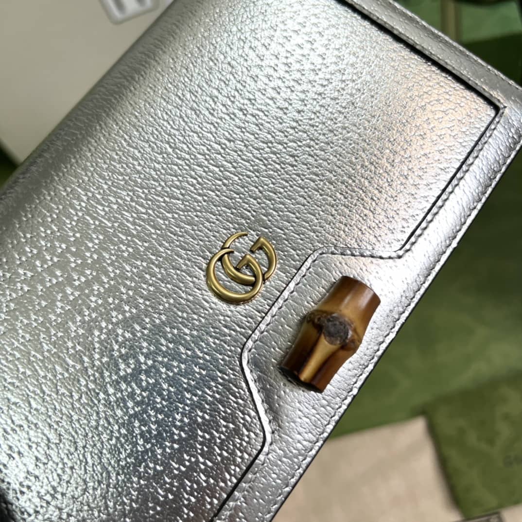 Gvc*1 Diana Mini Crossbody Bag With Bamboo 696817 Replica
