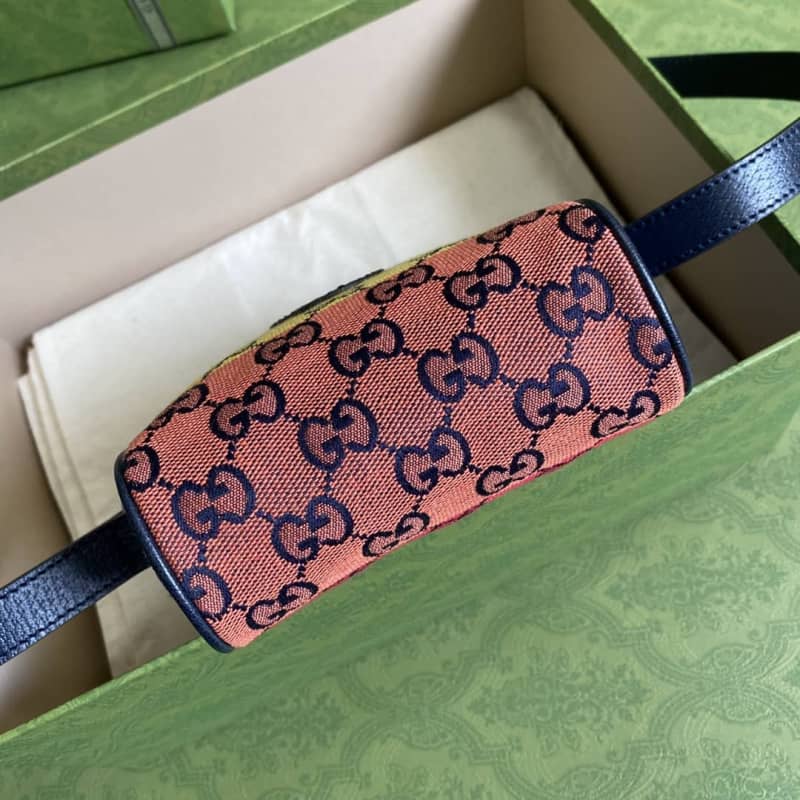 Best Replica Gvc*1 GG Multicolor Canvas Messenger Bag Replica 658659(ColaReps)