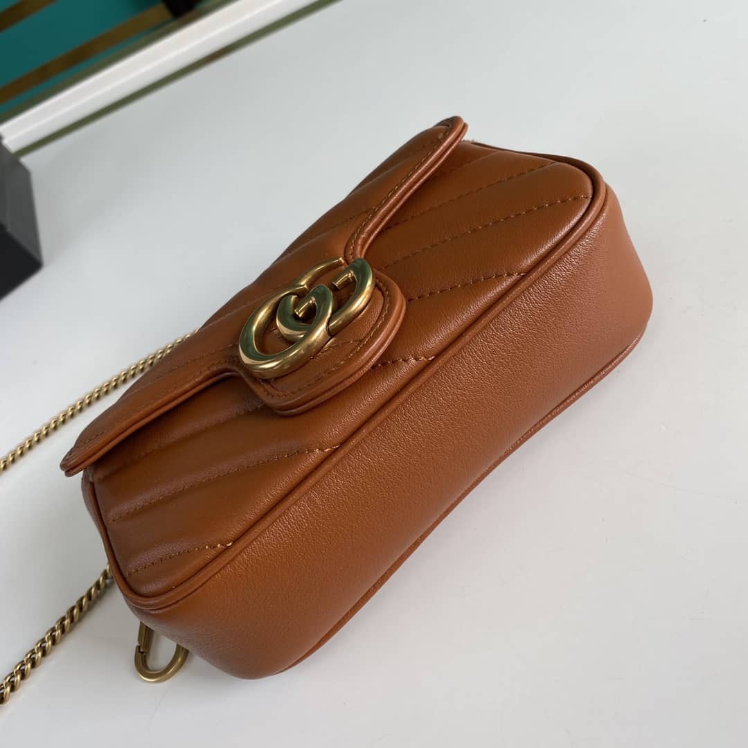 Gvc*1 GG Marmont Matelassé Mini Crossbody Bag Replica 476433
