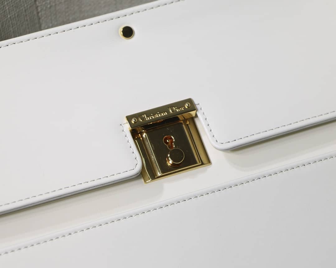 D10r Latte Smooth Calfskin Parisienne Bag