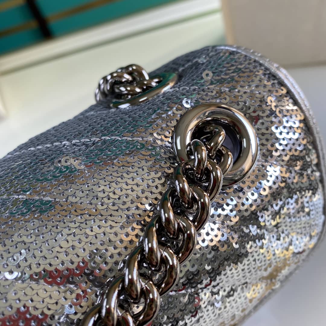 Gvc*1 Marmont GG Small matelassé Shoulder Bag Replica 443497