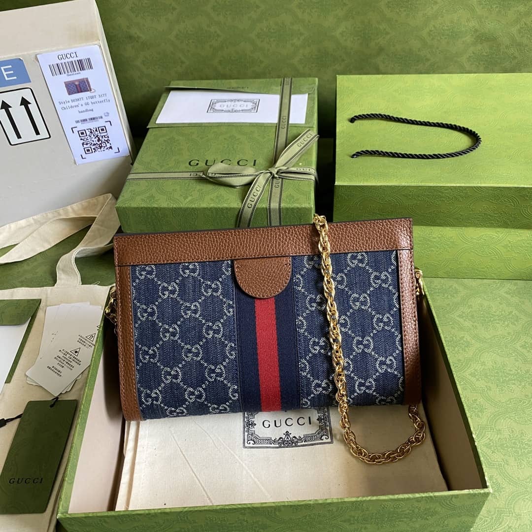 Gvc*1 Ophidia GG Small Shoulder Bag Replica 503877