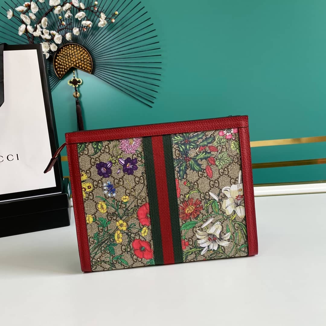 Gvc*1 Ophidia Floral Multicolor GG Svp*me Bag Replica 625549