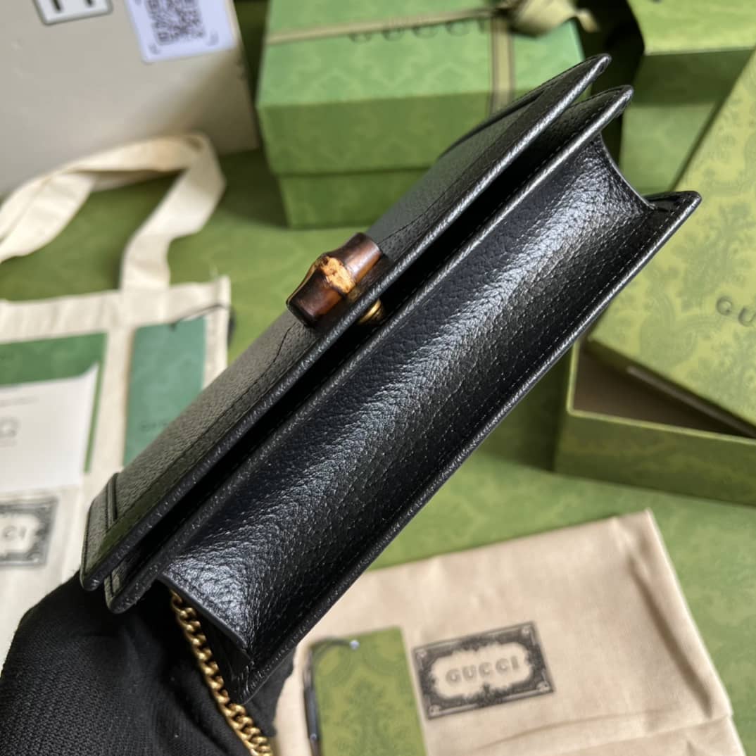 Gvc*1 Diana Mini Crossbody Bag With Bamboo 696817 Replica
