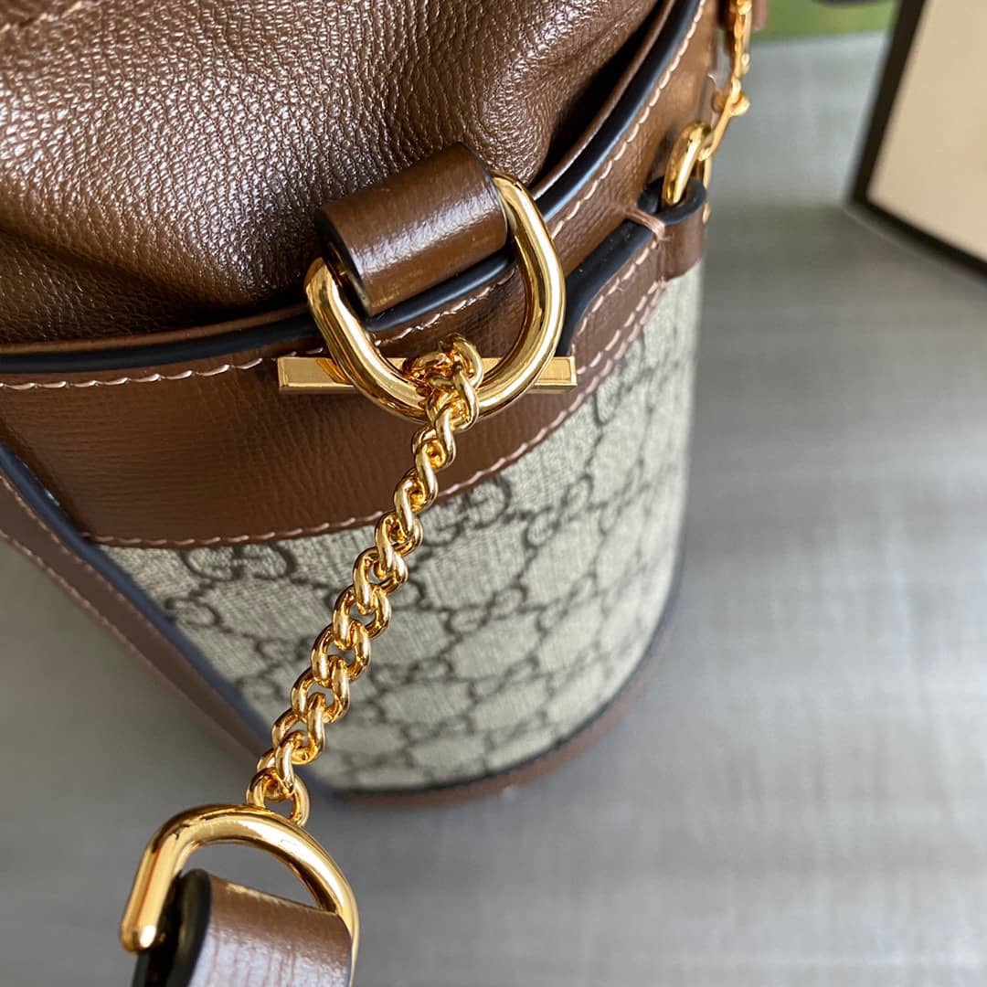 Gvc*1 Horsebit 1955 Small Bucket Bag Replica 637115
