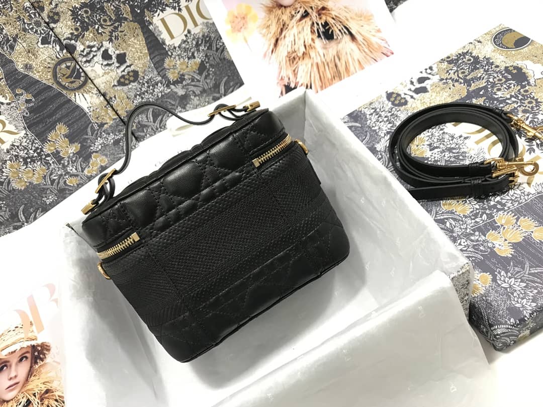 Chr1st1an D10r Travel Lambskin Vanity Case