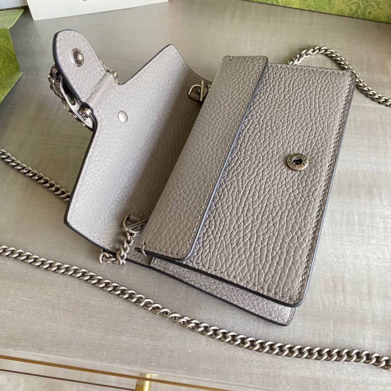 Gvc*1 Dionysus GG Svp*me S*per Mini Bag Replica Gray 476432