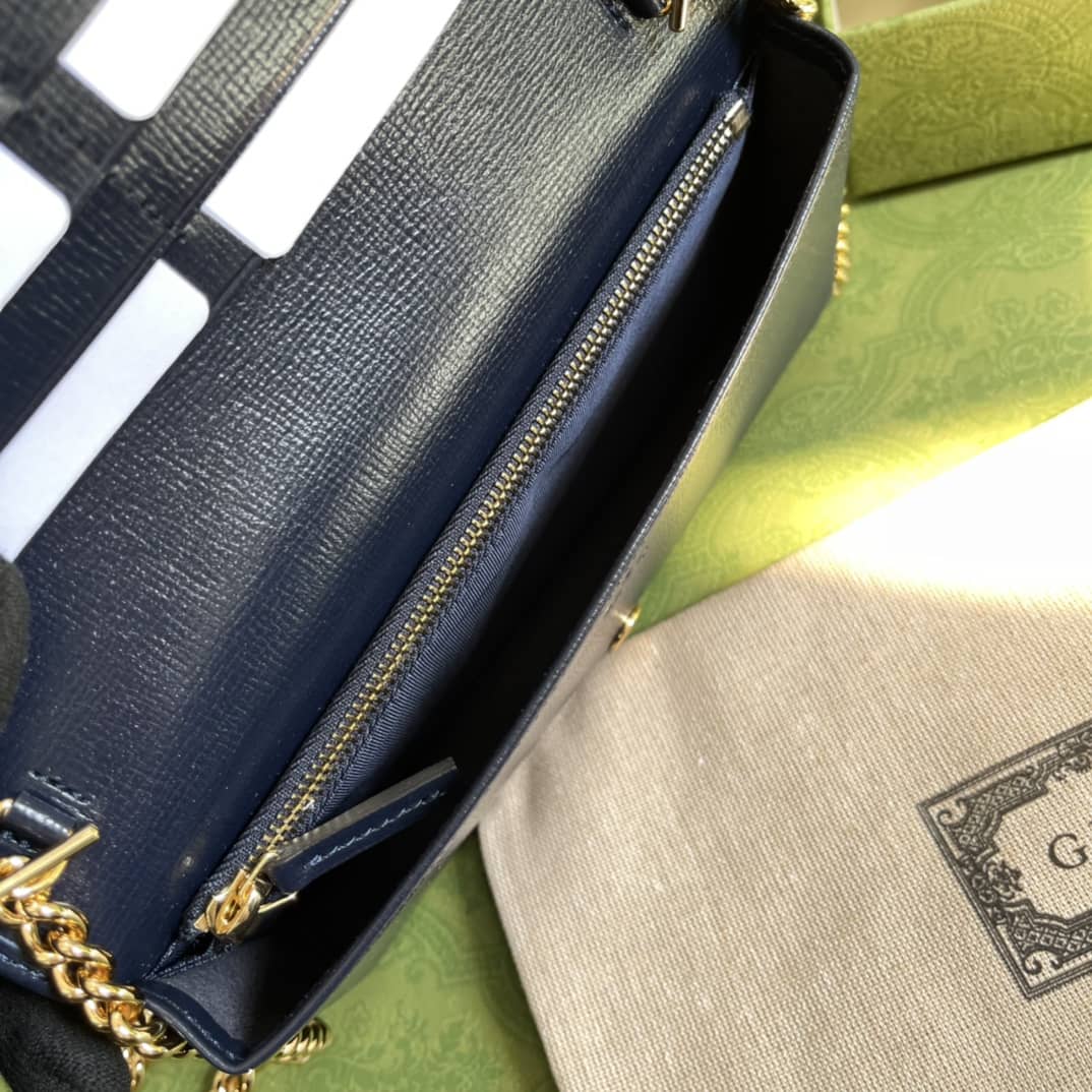 Gvc*1 1955 Horsebit Chain Wallet Replica 621892