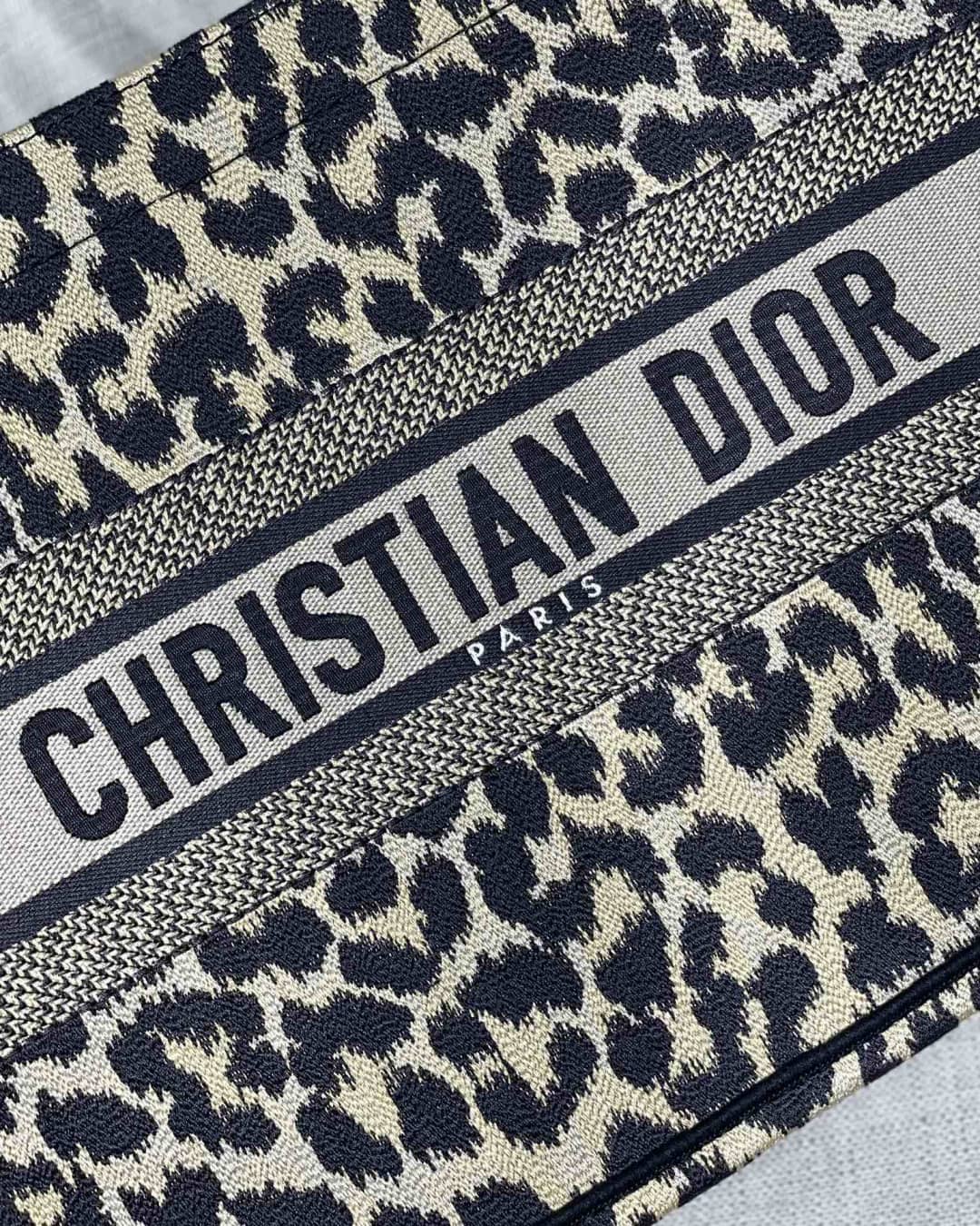 Chr1st1an D10r CD Book Embroidery Replica Tote