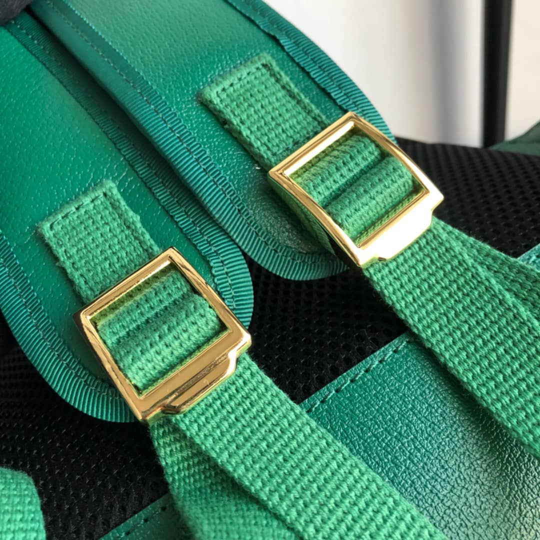 Gvc*1 Ophidia Flora Small GG Svp*me Canvas Replica Backpack Green 547965