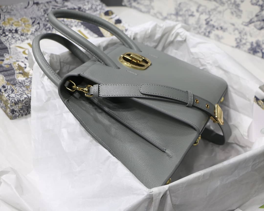Chr1st1an D10r Box Calfskin Large St. Honore Tote